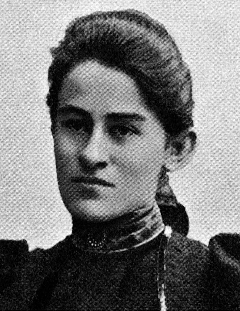 Anna Tumarkin als junge Privatdozentin. © Die Schweiz, Schweizerische illustrierte Zeitschrift, 2, 1898