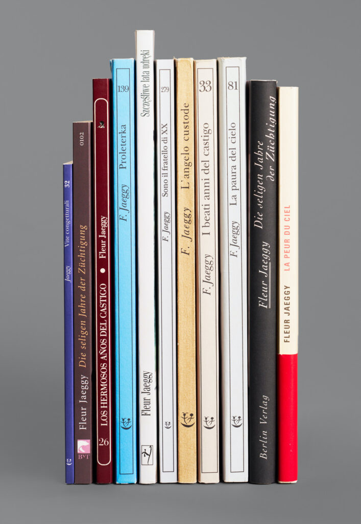 Jaeggy Fleur Alle Bücher_Hochformat SLP2025-1