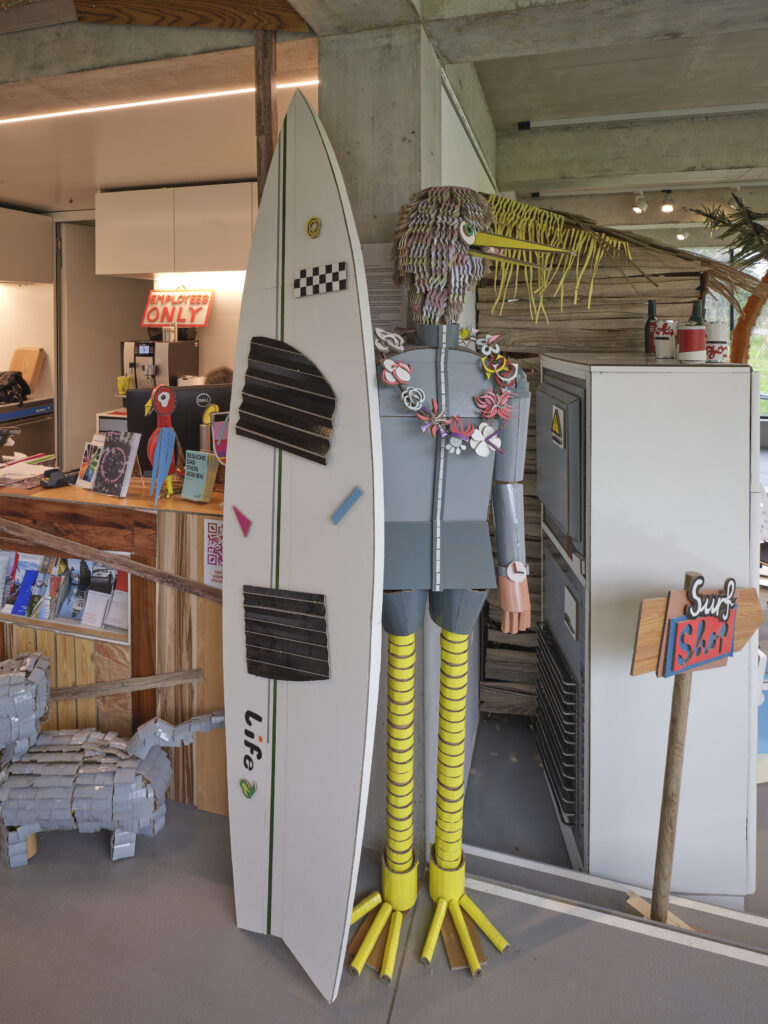 Patrick_Graf, Ausstellungsansicht Soldevian Surf Shop 4, 2025, Foto_ David Aebi