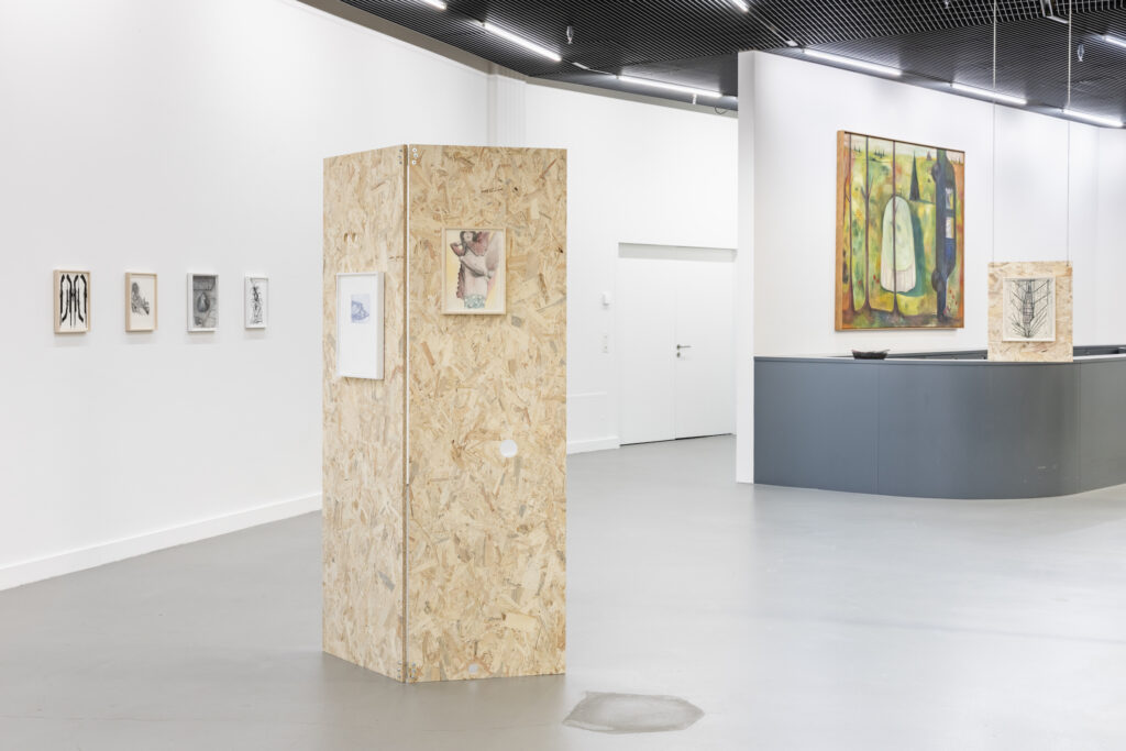 Ausstellungsansicht «Timo Vogel - Unstabile Conditions» Kunsthalle Luzern, 2025, Hauptraum - Foto: © Kilian Bannwart