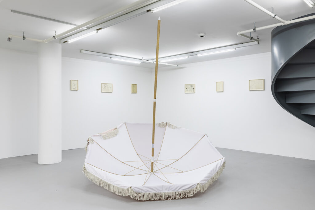 Ausstellungsansicht «Timo Vogel - Unstabile Conditions» Kunsthalle Luzern, 2025, Kabinett - Foto: © Kilian Bannwart