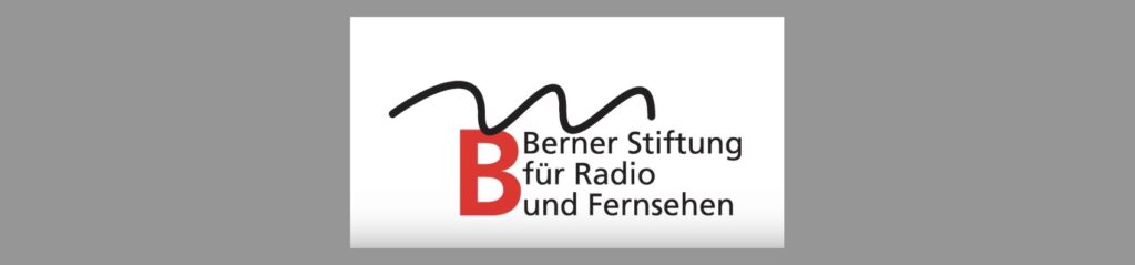 Berner Stiftung für Radio und Fernsehen Logo (Balken)