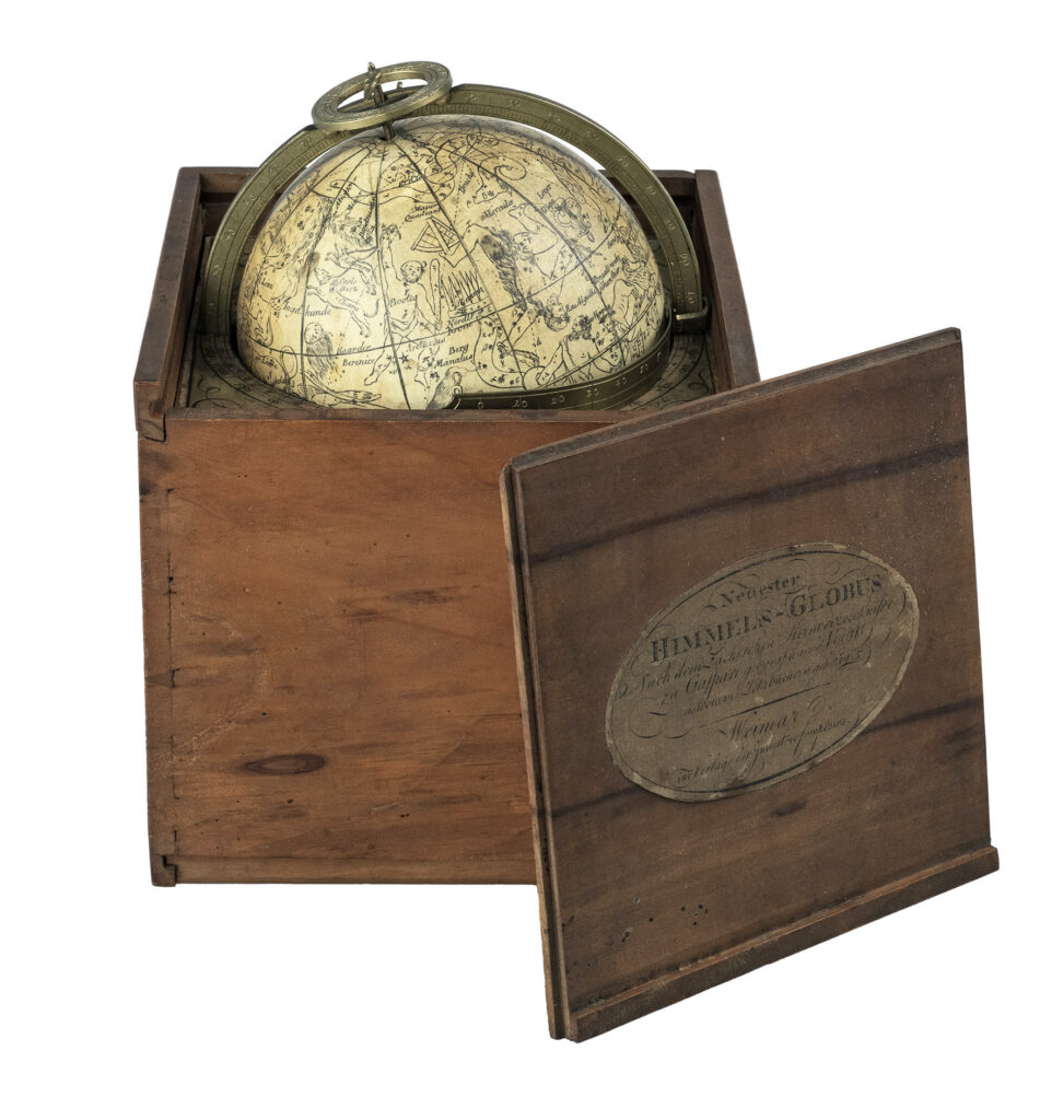 Kulturmuseum St.Gallen, Didaktischer Himmelsglobus _Weimar_1798