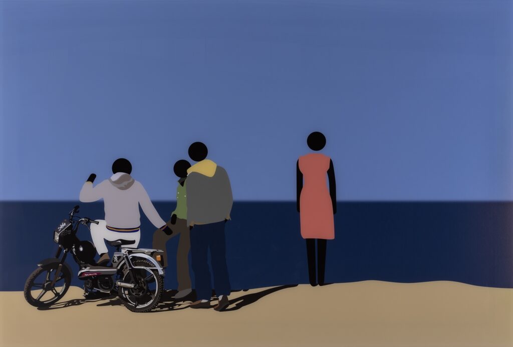 Patrick Tschudi, Down by the seaside, Farbdruck unter Acrylglas, 2015. Foto: Lea Bucsko. © Patrick Tschudi