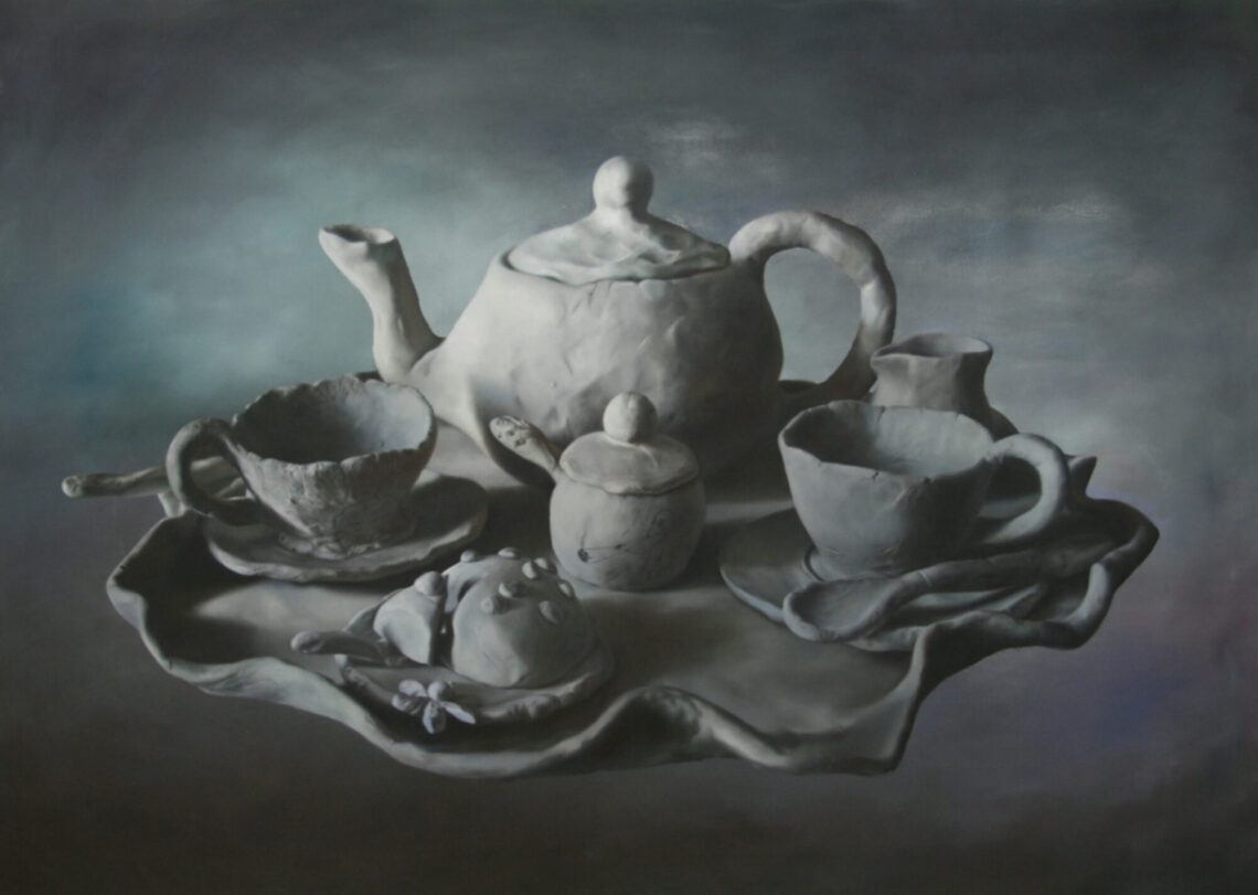 Francisco Sierra (*1977), The Universe, 2008 Öl auf Leinwand, 170 x 240 cm Aargauer Kunsthaus Mit Genehmigung des Künstlers - © Francisco Sierra