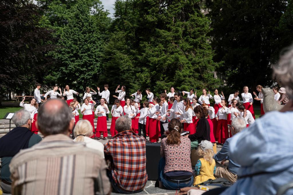 Impression vom Europäischen Jugendchorfestival Basel 2025 - Foto: © SRF / Christian Flierl