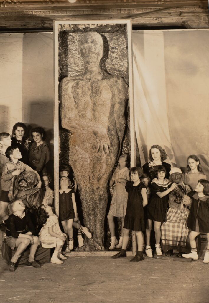 Undatierte historische Aufahme des «Cardiff Giant» aus dem Archiv von Tony Oursler