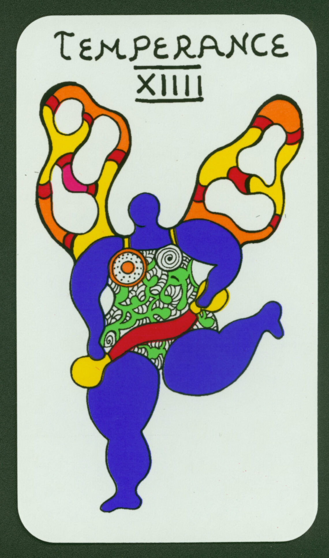 Niki de Saint Phalle (1930-2002), Productions Flammarian 4 (Hersteller): Niki de Saint Phalle Tarot Cards, 2002., Museum zu Allerheiligen Schaffhausen