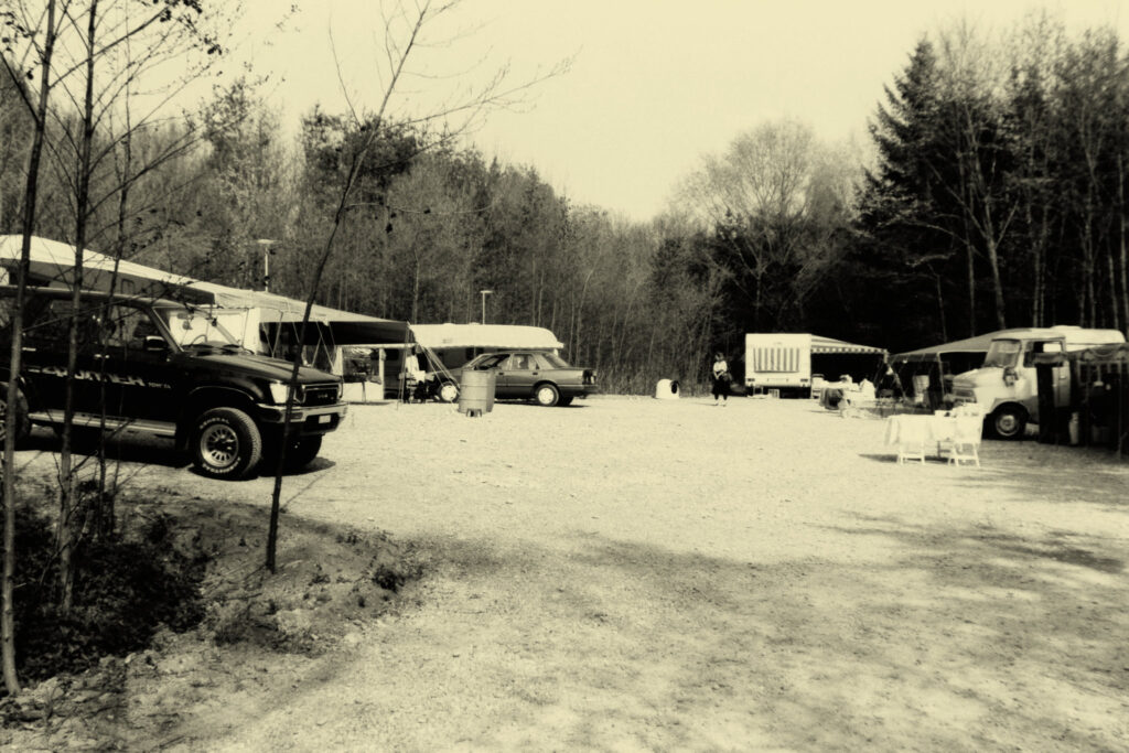 Verschwundener Platz im Kanton Aargau, Dokumentation um 1980. © Bildarchiv Radgenossenschaft
