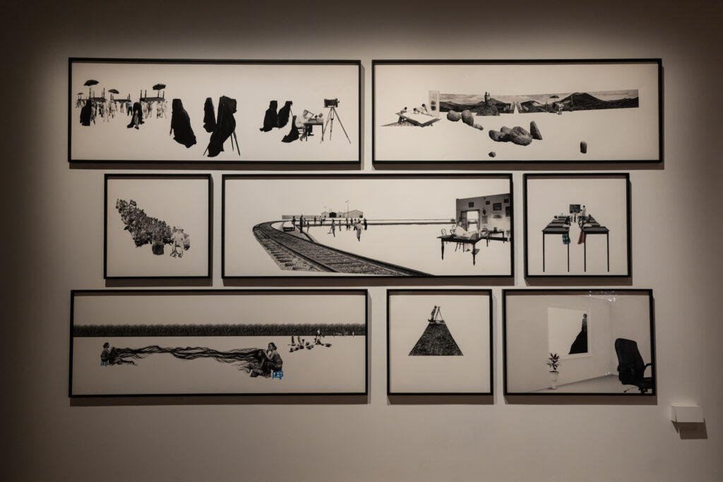 Yee I-Lann, Picturing Power, 2013, Giclée-Druck auf Hahnemühle Photo Rag, Ultra Smooth Fine Art, Format variabel, Credits: Singapore Art Museum (SAM)