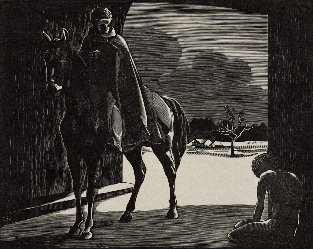 St.Martin au pauvre (grand), 1940 - Photo : Bibliothèque nationale suisse, cabinet des estampes, Berne
