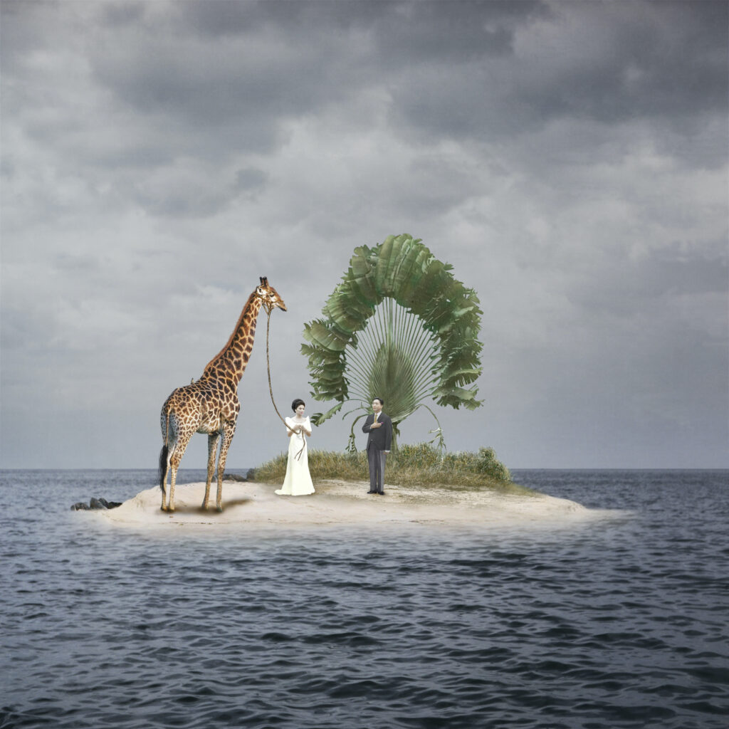 Yee I-Lann: Sulu Stories: The Ch’i-lin of Calauit, 2005, Archival Pigment Inkjet auf Epson Premium Photo Luster, Format variabel, Credits: Singapore Art Museum (SAM)