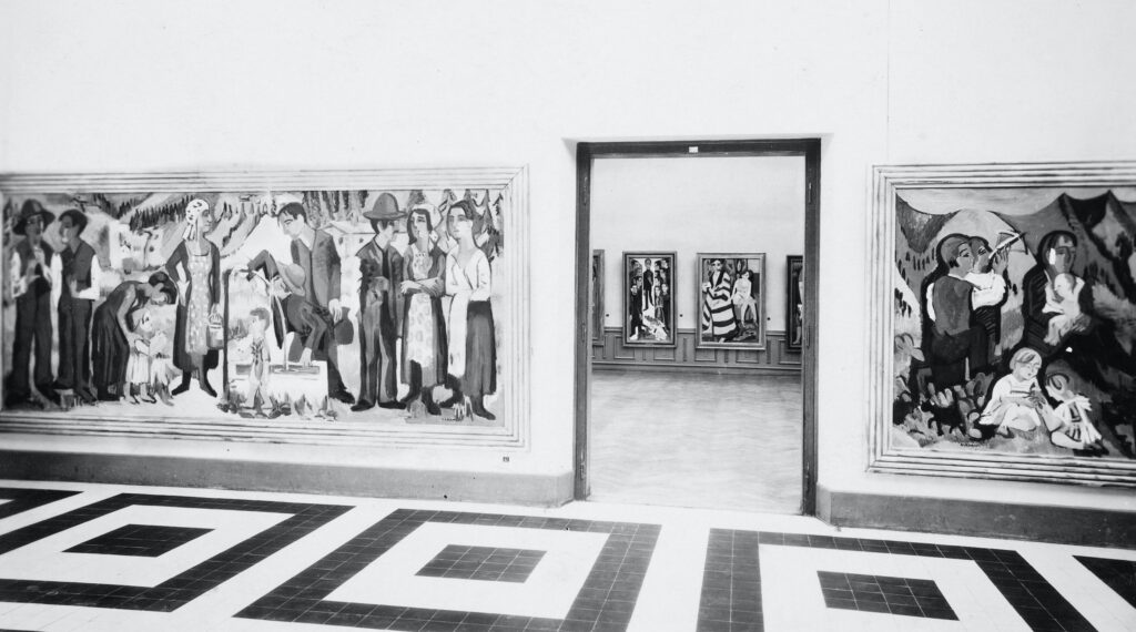 Bild: Ernst Ludwig Kirchner, Esser, 1930, Öl auf Leinwand, 150 x 121 cm - © Galerie Henze & Ketterer, Wichtrach / Bern