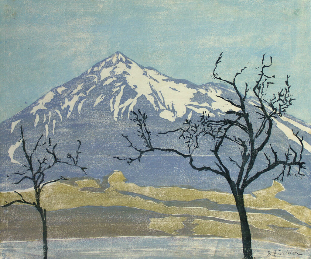 Bertha Zürcher, Der Niesen, 1914 - Foto: David Aebi, Burgdorf