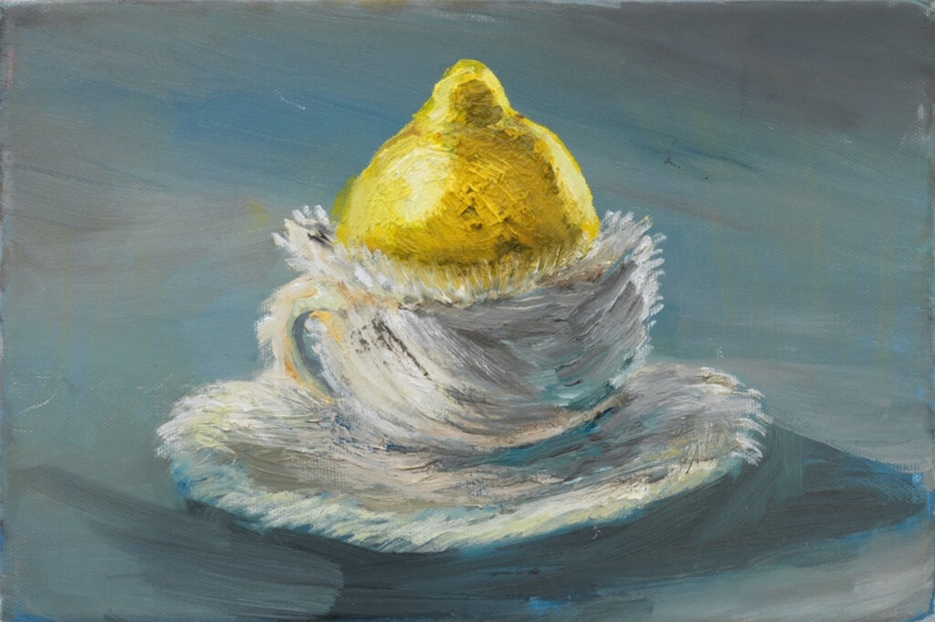 Klodin Erb (*1963), Venus in fur, 2016 Öl auf Leinwand, 20 x 30 cm Privatsammlung, Zürich
© Klodin Erb Foto: Stefan Altenburger Fotografie Zürich