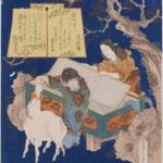 Sonsai Kōitsu (aktiv um 1820–1840), Papier schöpfen, Edo-Zeit, 1823 © Museum Rietberg