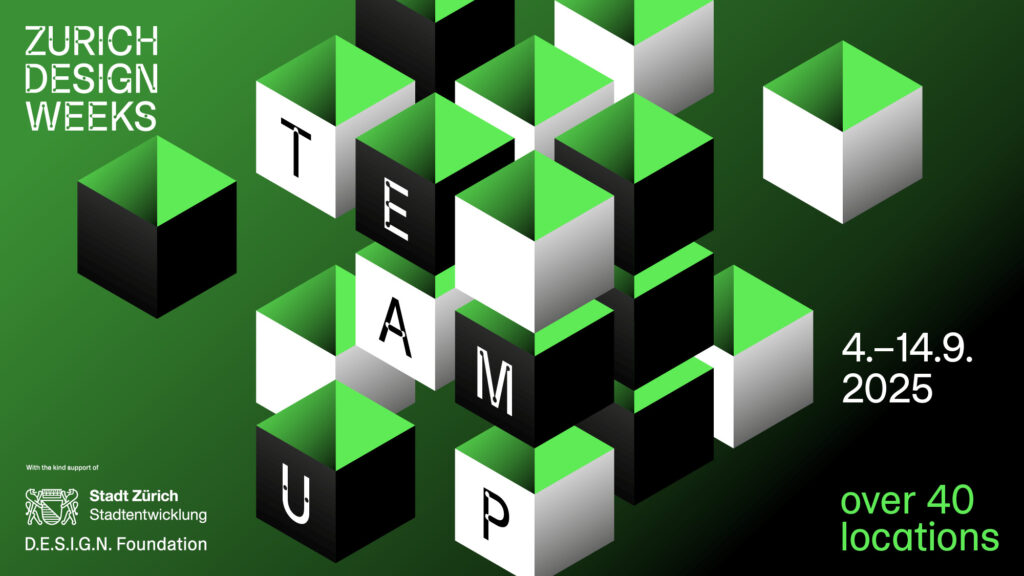 Bild: Keyvisual © Zurich Design Weeks, https://2025.designweeks.ch/de/programm/was
