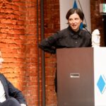 Gewinnerin Dorothee Elmiger, © Bayerischer Buchpreis 2025, https://www.facebook.com/photo/?fbid=1230595755761369&set=pcb.1230595972428014