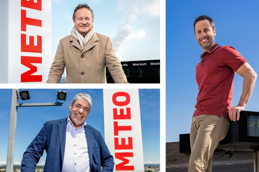 Bilder: Thomas Bucheli (links oben), Felix Blumer (links unten), Gaudenz Flury (rechts), Copyright: SRF/Gian Vaitl/Oscar Alessio