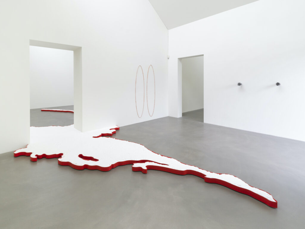 Alice Channer, Rockpool, 2022, Heinrich Gebert Kulturstiftung Appenzell, Foto: Roman März