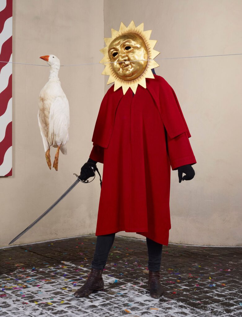 SCHLÄGER_MIT_GANSATTRAPPE,GANSABHAUET,Sursee,2024©️Charles Fréger