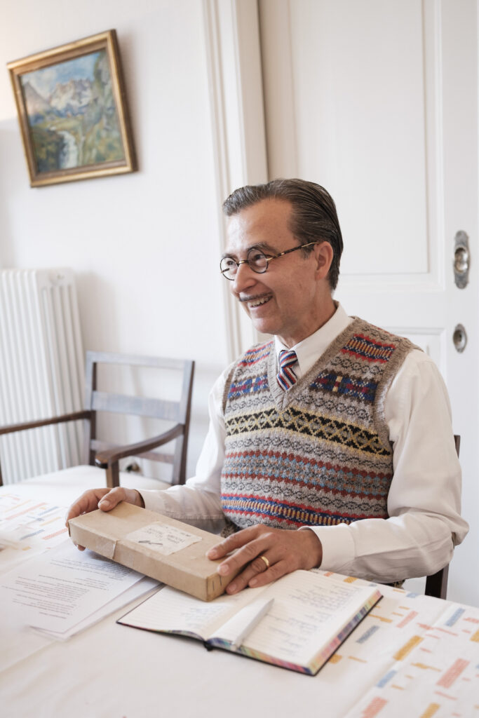 Sammler Reto Salis Gross, 2025 © Charlotte Leonie Hammann