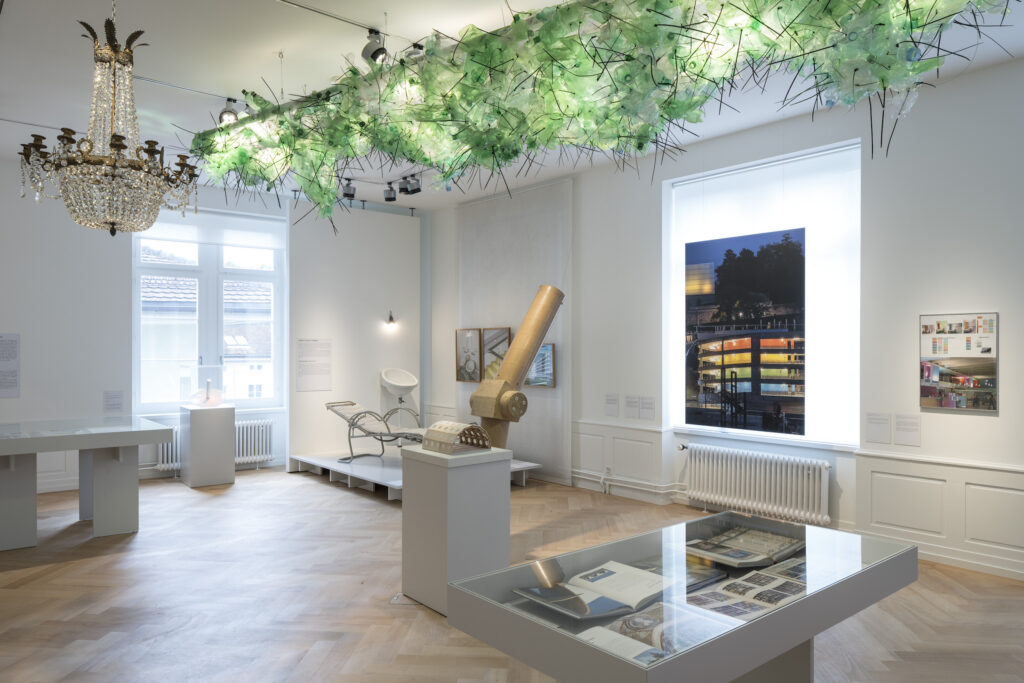 Ausstellungsansicht «Farben der Architektur», Gewerbemuseum Winterthur 2025/26 - Foto: © Michael Lio
