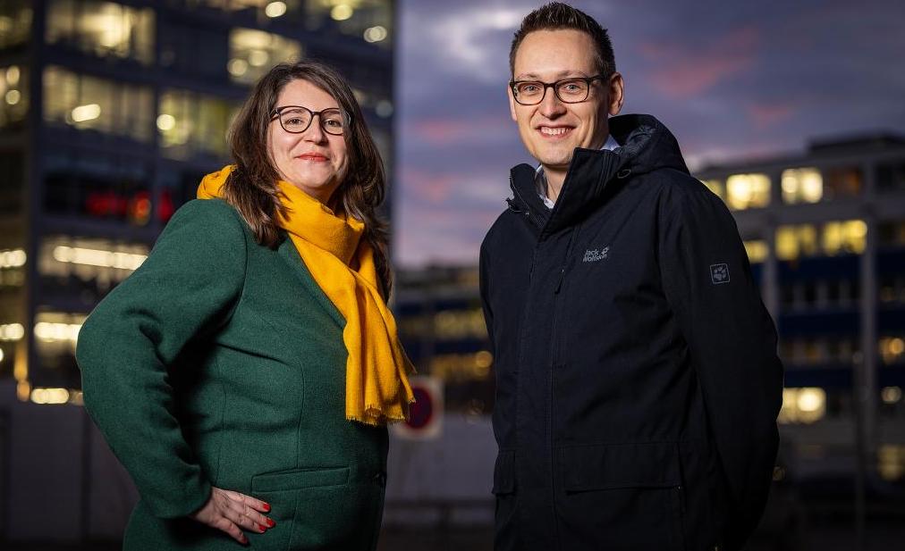 Anita Bünter und Jonas Bischoff, Auslandkorrespondenten SRF - Foto: © SRF / Gian Vaitl, 2023
