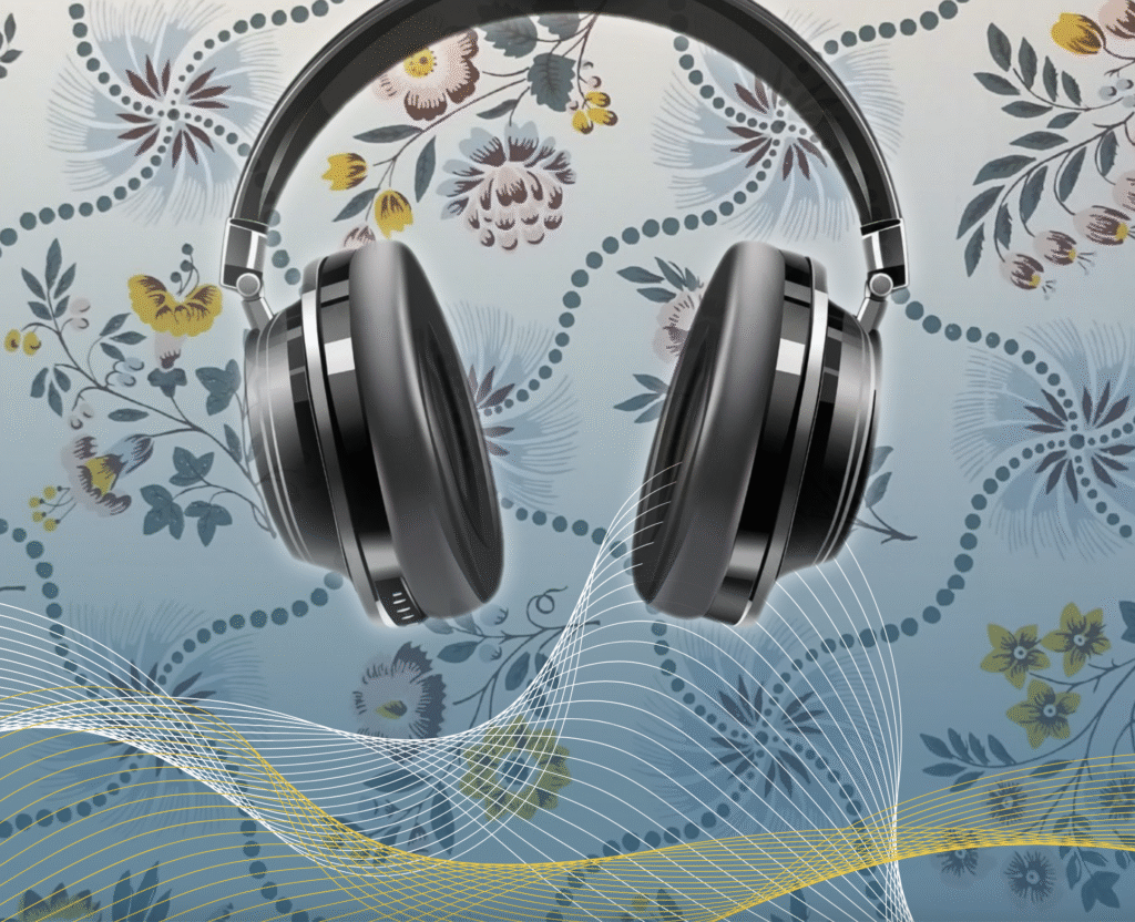 Affichette, © https://www.museepapierpeint.ch/sites/default/files/Affichette_expo_EvasionsSonores_light.pdf