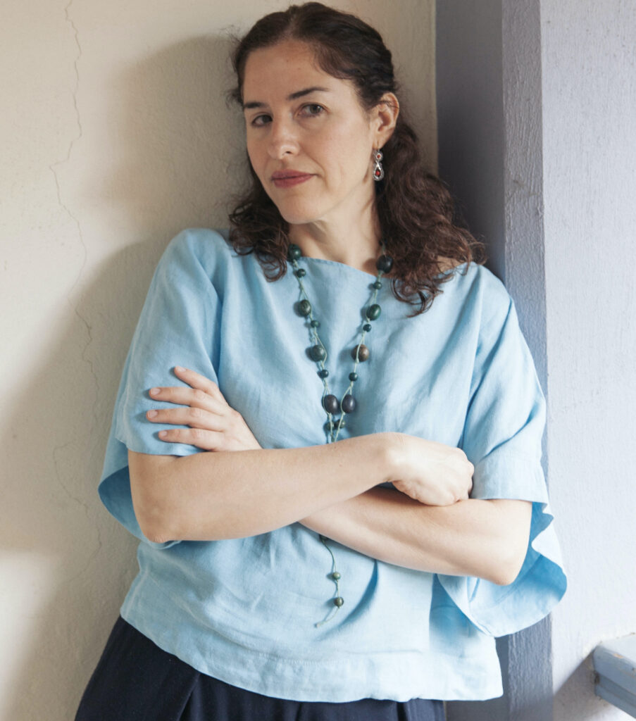 Guadalupe Nettel, 2018 - Photo: Mely Avila - Licence: https://creativecommons.org/licenses/by/4.0/deed.en - https://commons.wikimedia.org/wiki/File:Guadalupe_Nettel_5.jpg