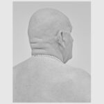 © Urs Lüthi, Homage to my mother (Hommage à ma mère) 2011. Impression noir et blanc, oeuvre unique encadrée, 150 x 120 x 9 cm © Courtesy the Artist and Galerie Urs Meile