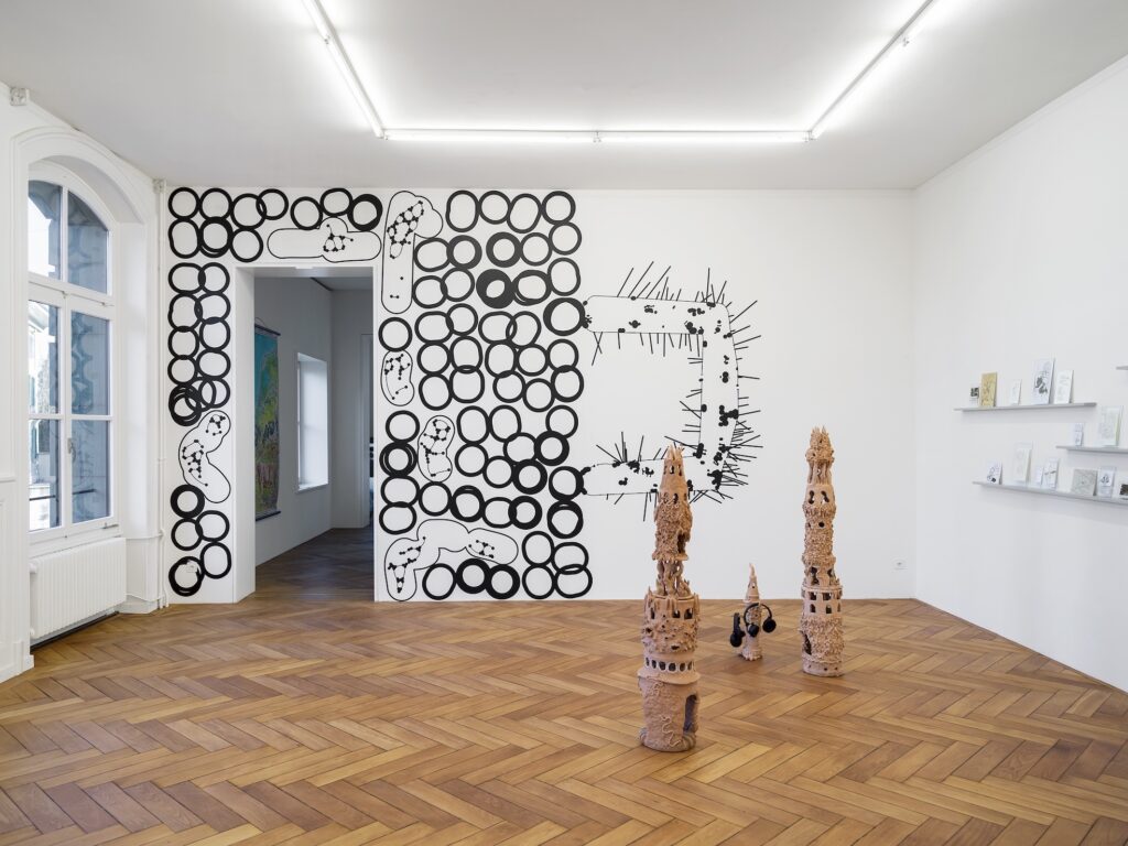 Ausstellungsansicht / Vue de l’exposition "Cantonale Berne Jura 2024/2025", Stadtgalerie Bern, 2024. Foto/Photo: Cedric Mussano  