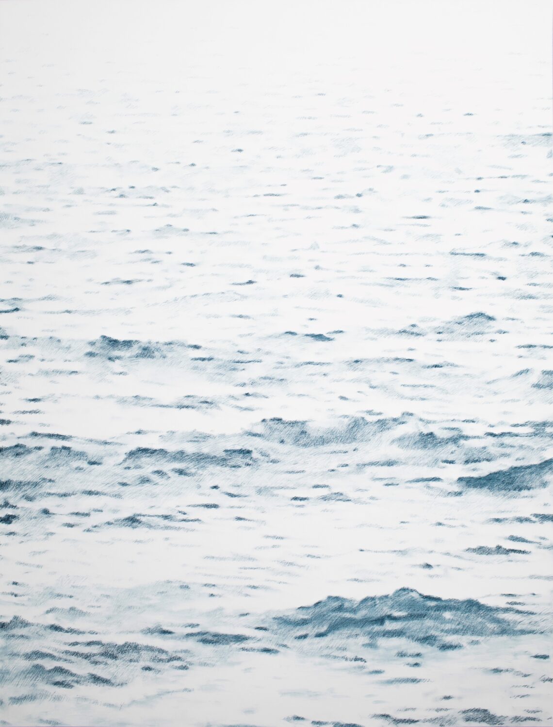 Luo Mingjun_A drift in the water_2025_Pastell auf Papier_Credits_ Luo Mingjun