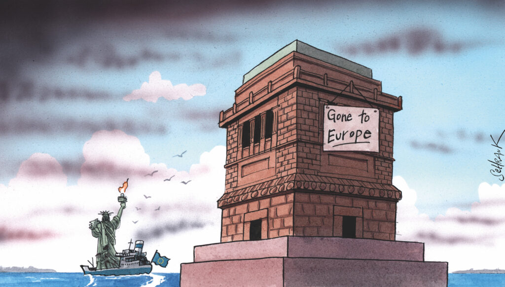 Gezeichnet 2025: Peter Schrank, Gone to Europe