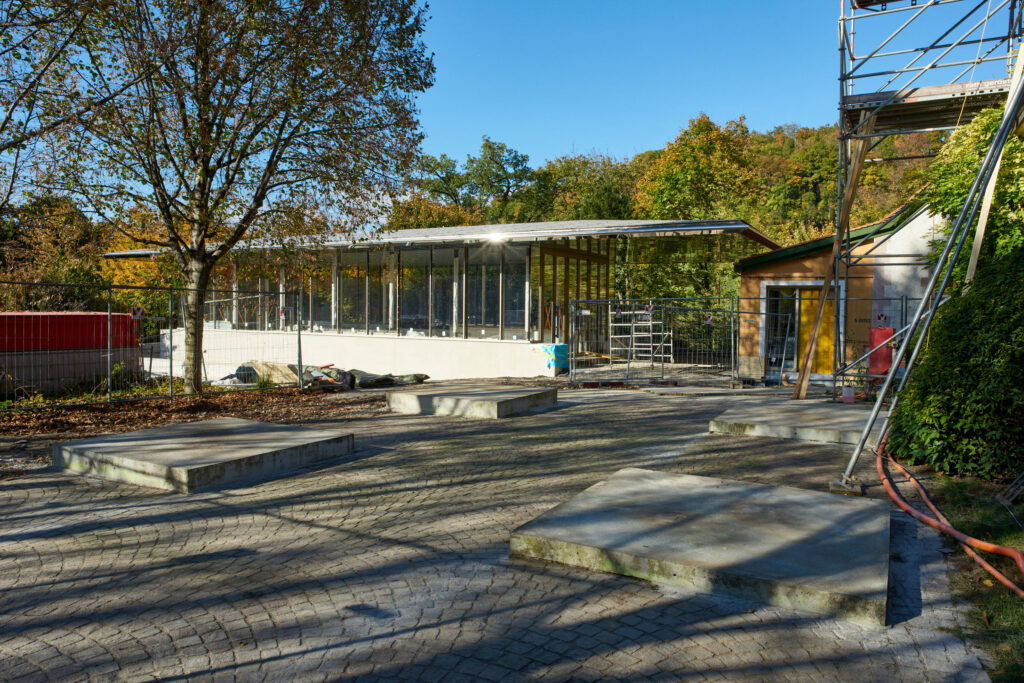 Pavillon «en plein air» des Architekturbüros Ernst Niklaus Fauch Partner AG, Foto: © Erwin Auf der Mauer