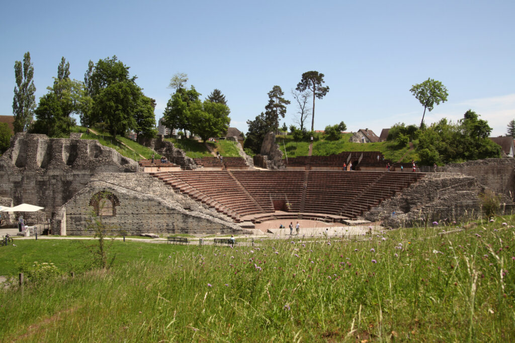 Augusta Raurica - Das Theater im Sommer - Foto © Susanne Schenker / https://www.augustaraurica.ch/medien/medienbilder