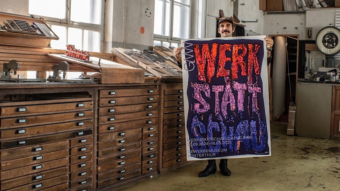 Kanton Glarus: Der Förderbeitrag 2026 wird Grafikdesigner Dafi Kühne zugesprochen • Foto: Dafi Kühne