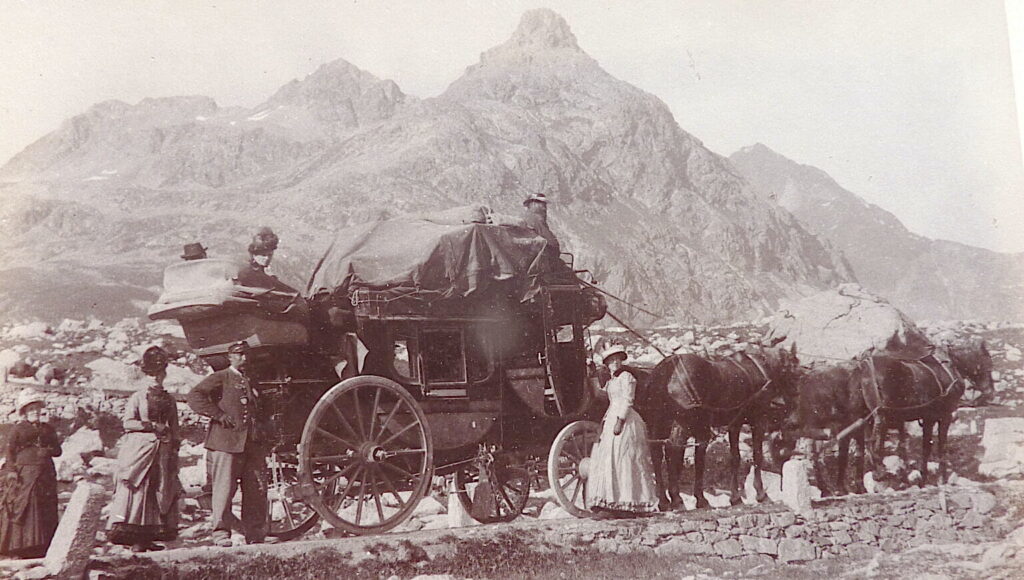 Bild: Julierpass ca. 1880