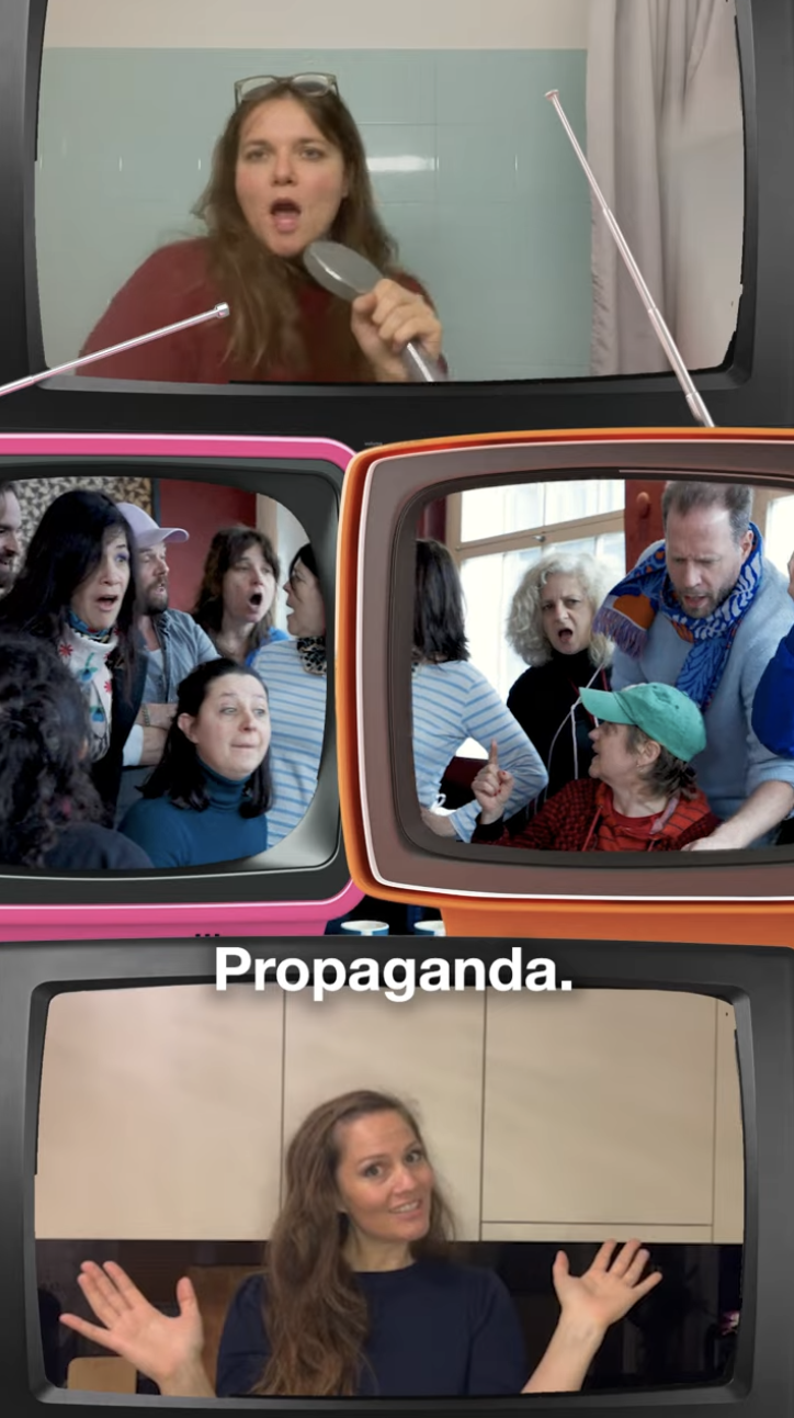 Gratis gits nur Propaganda _ Bild: © Service Public Kollektiv