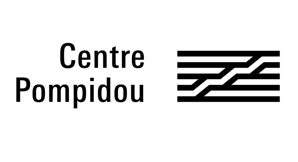 Jean Widmer, Centre Pompidou, www.centrepompidou.fr - Lizenz: https://creativecommons.org/licenses/by-sa/4.0/deed.en - Datei: https://commons.wikimedia.org/wiki/File:Le_logo_du_Centre_Pompidou_redessin%C3%A9_en_2019_(5_bandes)_avec_son_typogramme.svg