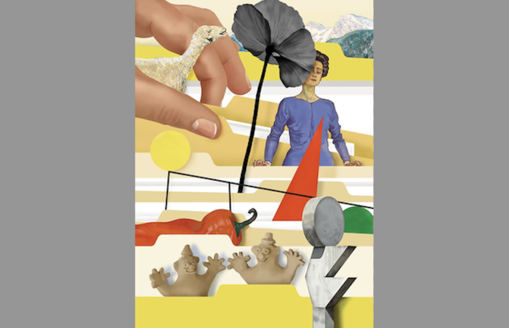 SIKART-Jubiläumspostkarte, Streifzug, Illustration: Alina Günter, 2026