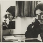 Ilse Bing, Self-Portrait in Mirrors, 1931 / 1979, Stampa alla gelatina ai sali d’argento, MASI Lugano. Collezione Città di Lugano. Acquisto 2023