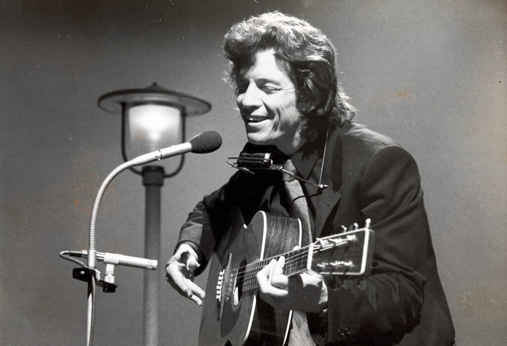 John Hammond im Fernsehen DRS 1982 © Schwe