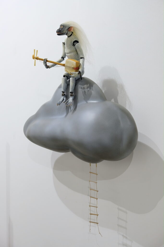 Nicolas Darrot, «Yuki Otoko» Detail, 2025. Courtesy the artist und Galerie C; Foto: Nicolas Darrot.