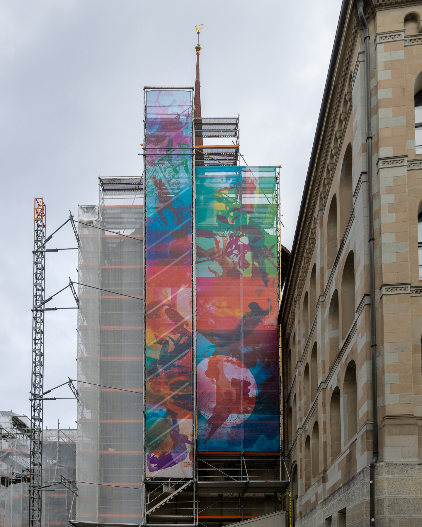 Zürcher Grosssmünster, März 2026 - Foto: © Fabian Guggenbühl, Hochbauamt Kanton Zürich @zurich_photography, https://www.instagram.com/p/DVxkAxRiP7_/?img_index=3