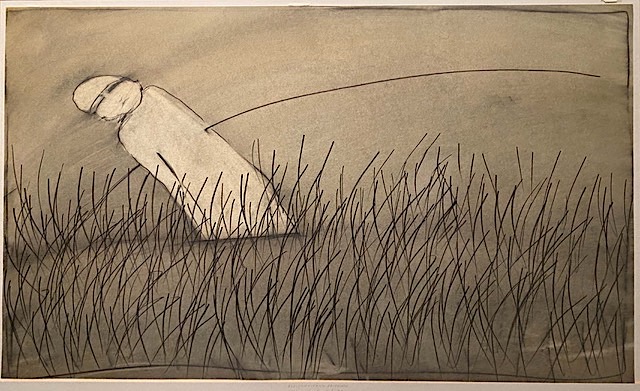 © Pfuschi 1985 Öl + Bleistift auf Papier
