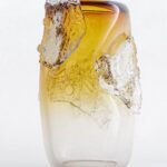 Helena Tapajnová, Vase deformed by pattern, 2026. © Photo : Maria Patzschke