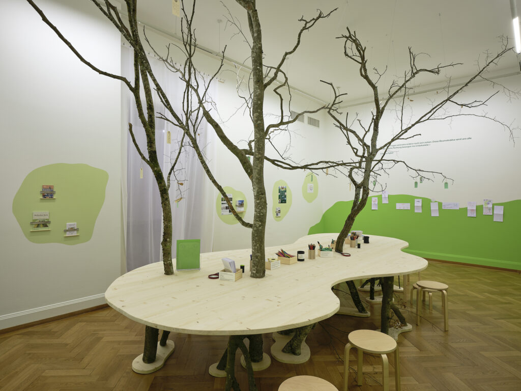 Kunstvermittlungsraum «Ideenwald» im Kunstmuseum Thun - Foto: © David Aebi