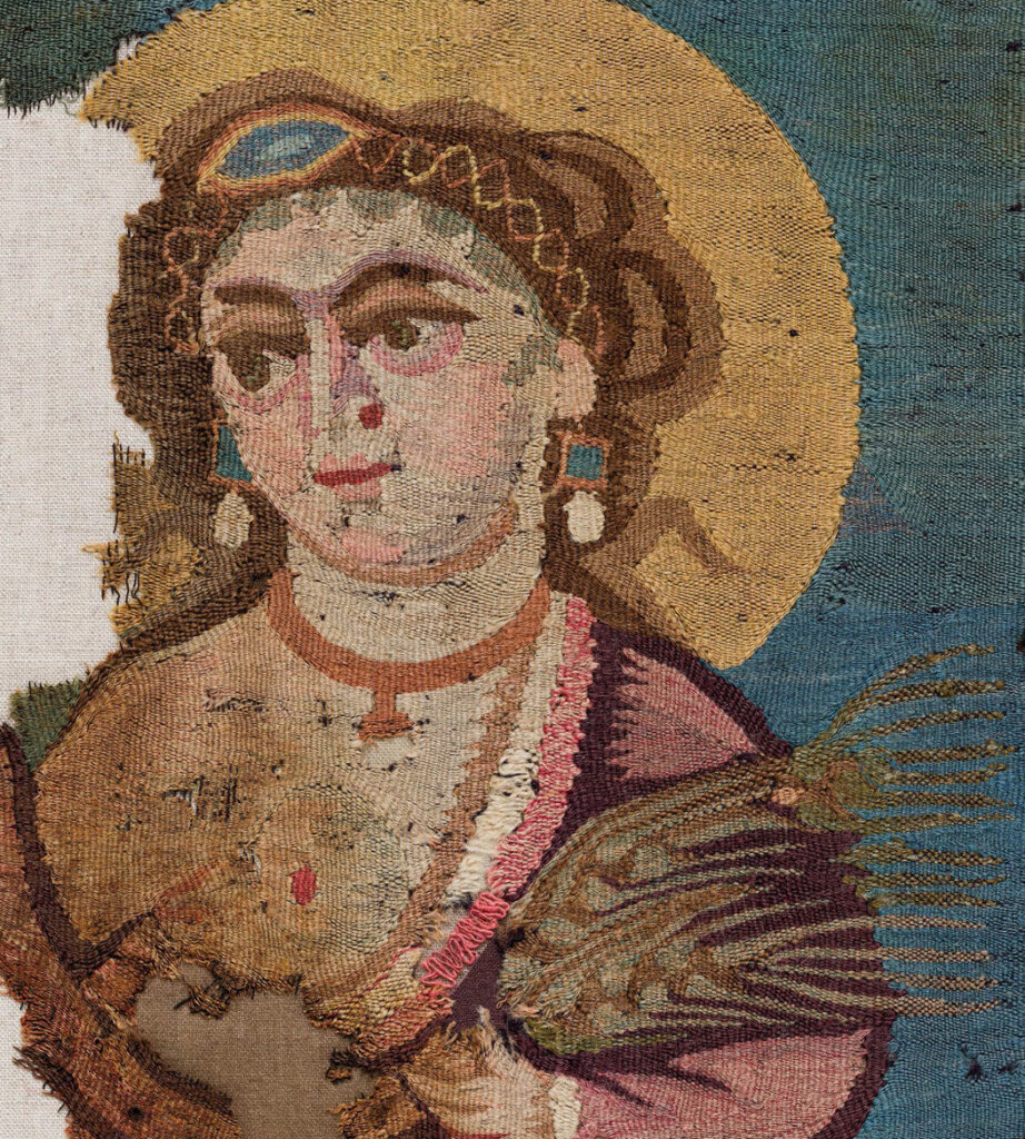 Personifikation des Sommers, Wollwirkerei, Ägypten, 3.–4. Jahrh