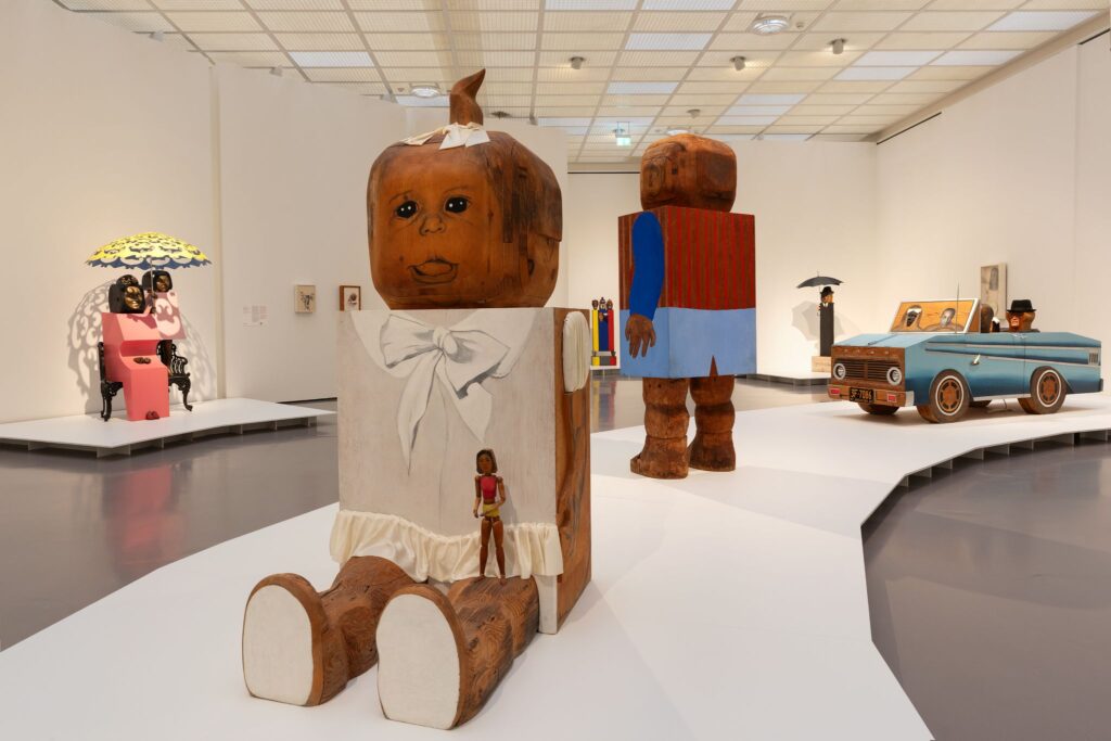 Ausstellungsansicht «Marisol», Kunsthaus Zürich, 2026 - Werke: © Estate of Marisol / 2026, ProLitteris, Zurich - Fotos: Franca Candrian, Kunsthaus Zürich